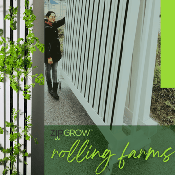 ZIPGrow racks for versatile farming
