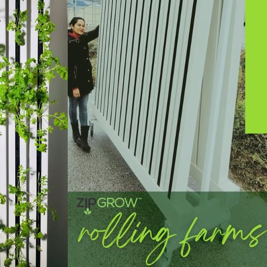 ZIPGrow racks for versatile farming